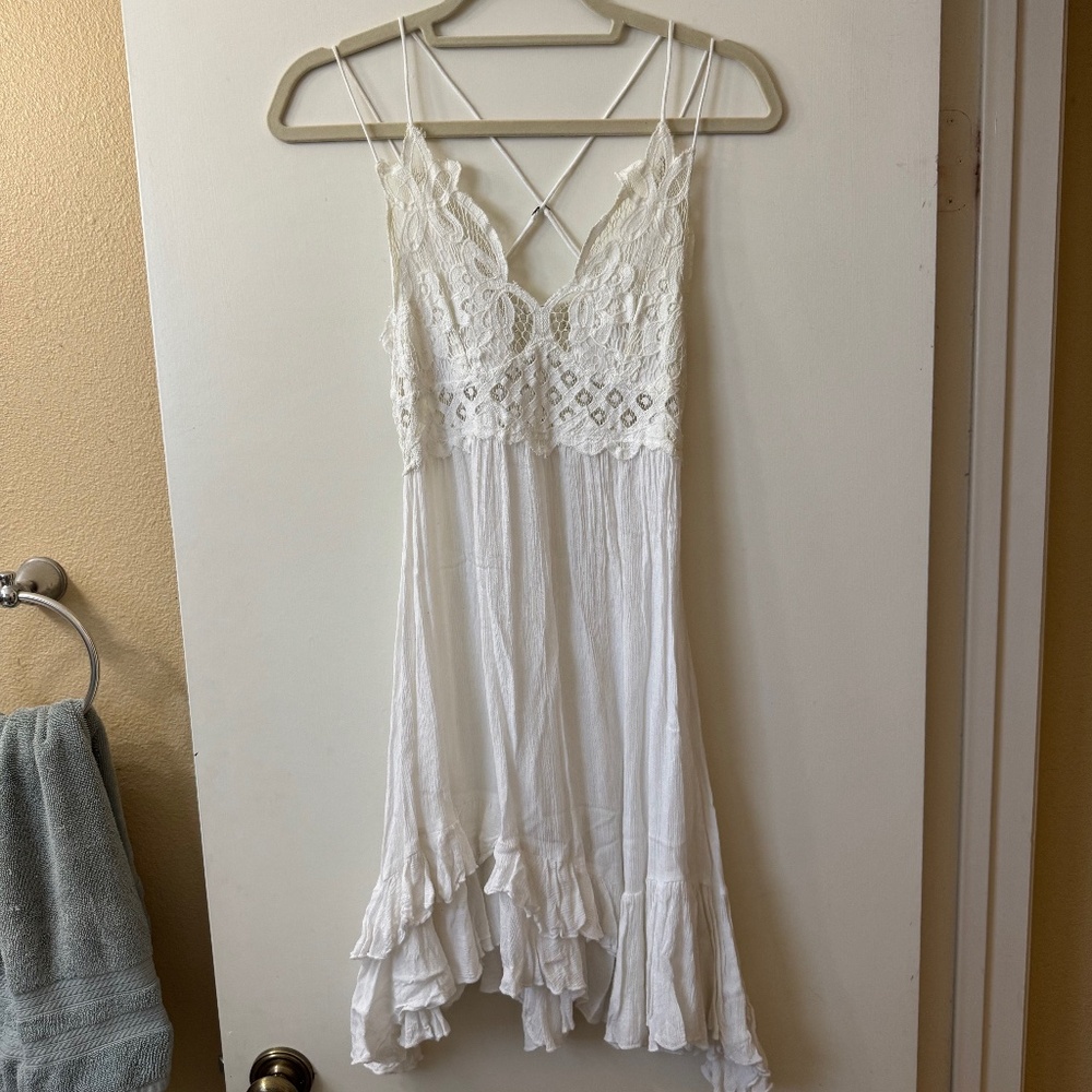 Free People Adella Lace Dress